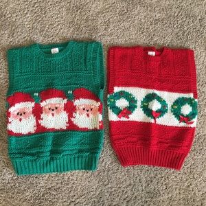 His ‘n Hers “Ugly” Christmas Sweaters/Vests